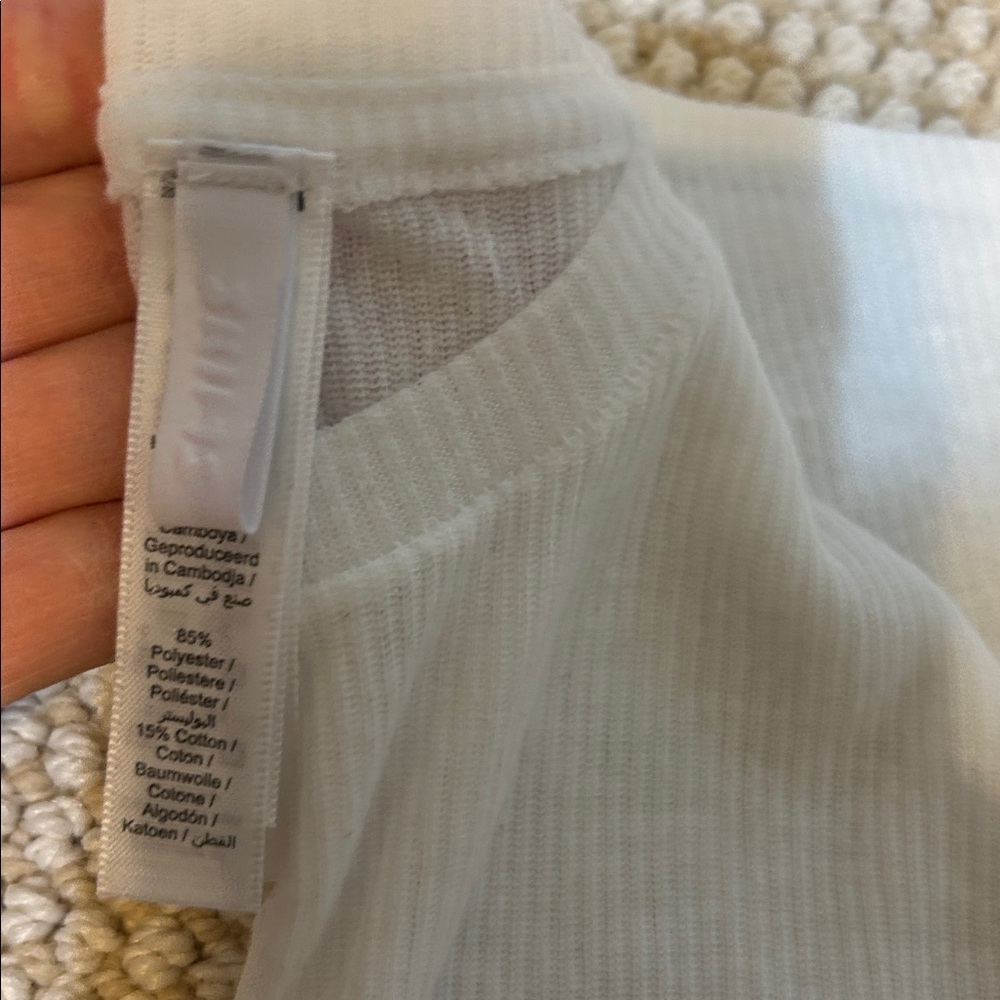 Skim Bundle Cotton Jersey Long Sleeve & Thread Bare Top New Small - Picture 3 of 5
